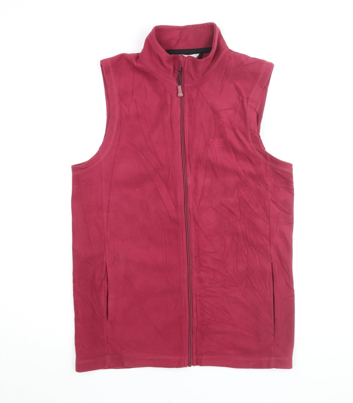 Womens UK Size S Cotton Traders Red Gilet