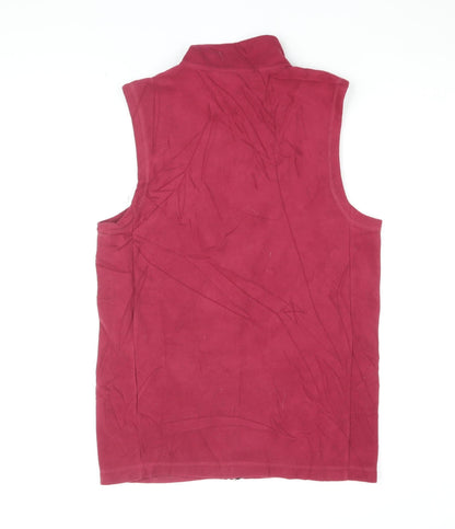 Womens UK Size S Cotton Traders Red Gilet