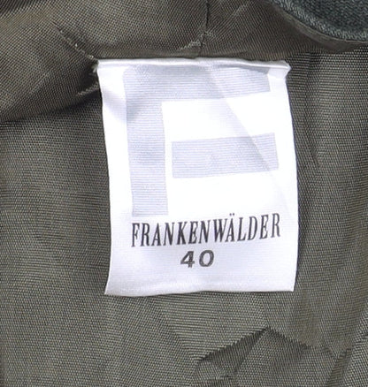 Frankenwälder Women's Green Sleeveless Vest, Size 12