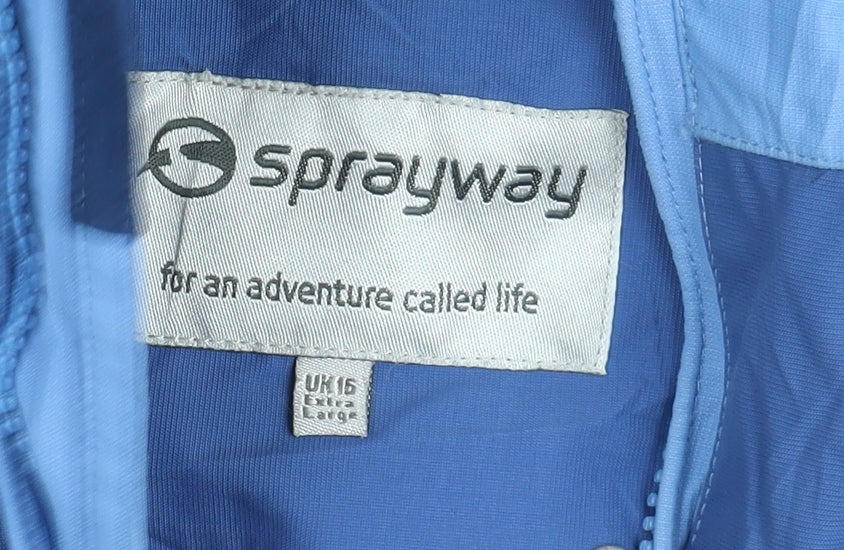 Womens UK Size 16 Sprayway Blue 3-in-1 Jacket