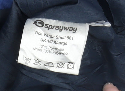 Womens UK Size 16 Sprayway Blue 3-in-1 Jacket