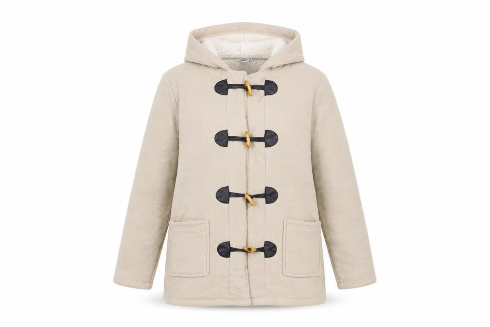 Womens UK Size 14 Damart Beige Parka Coat