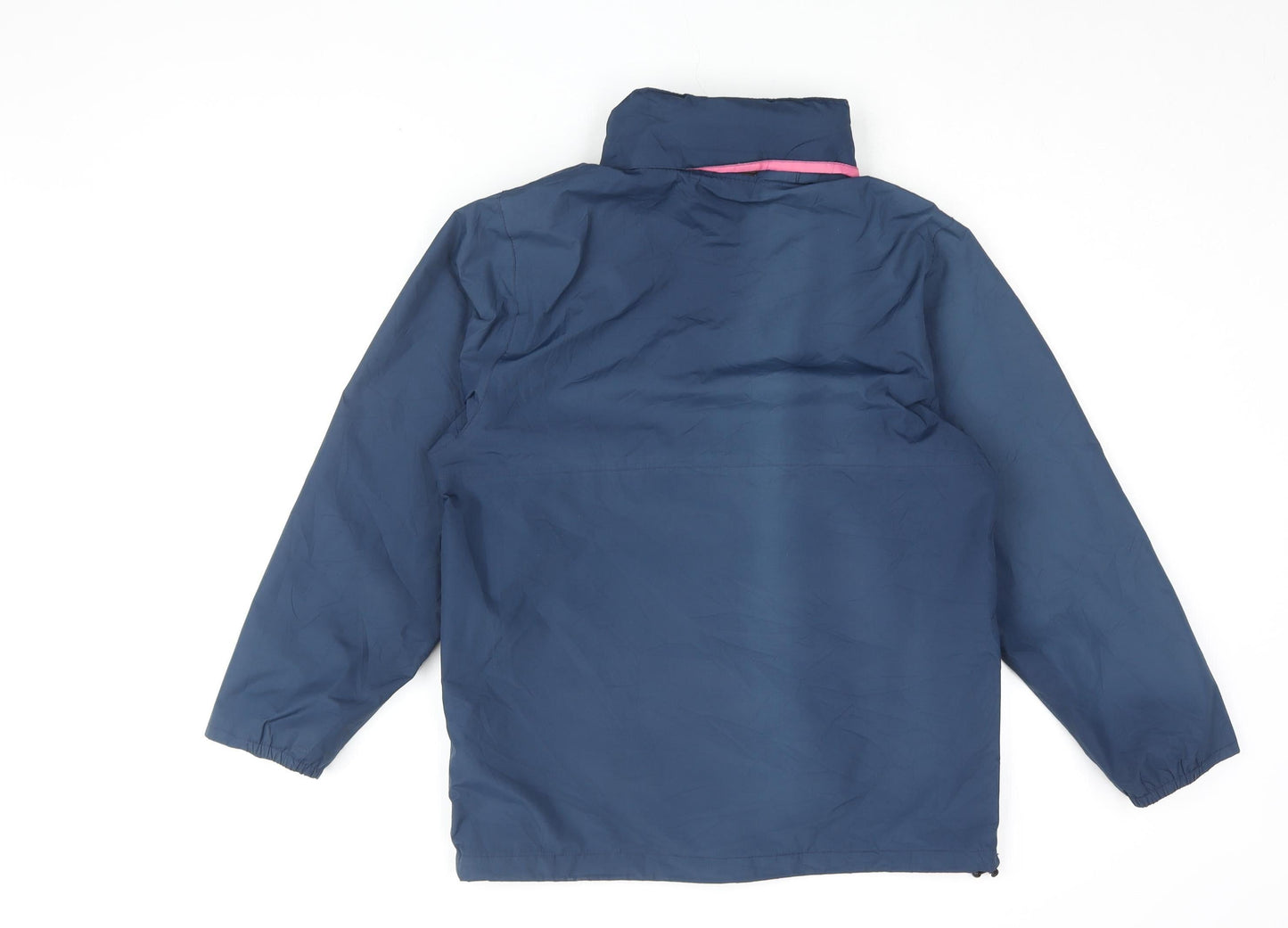 Womens UK Size 4 Freedom Trail Blue Rain Coat