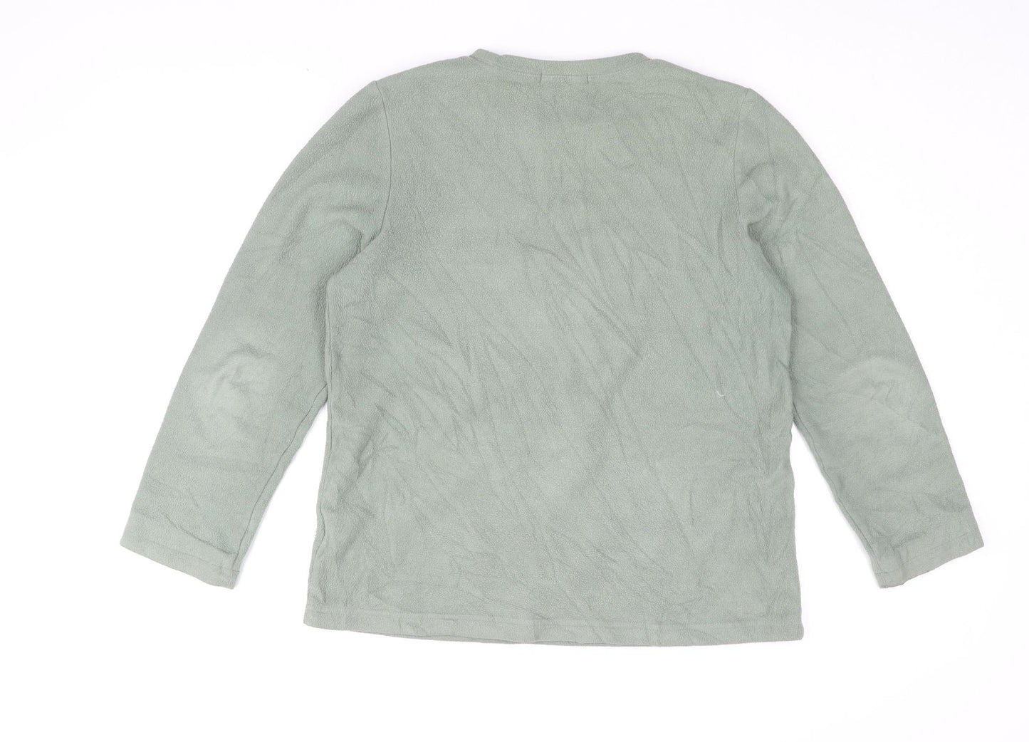 Womens UK Size M Hawkshead Green Basic T-Shirt