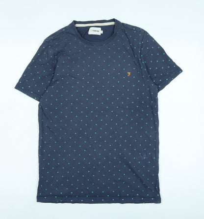 Mens UK Size M Farah Blue  T-Shirt