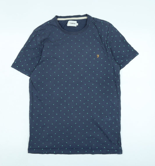 Mens UK Size M Farah Blue  T-Shirt