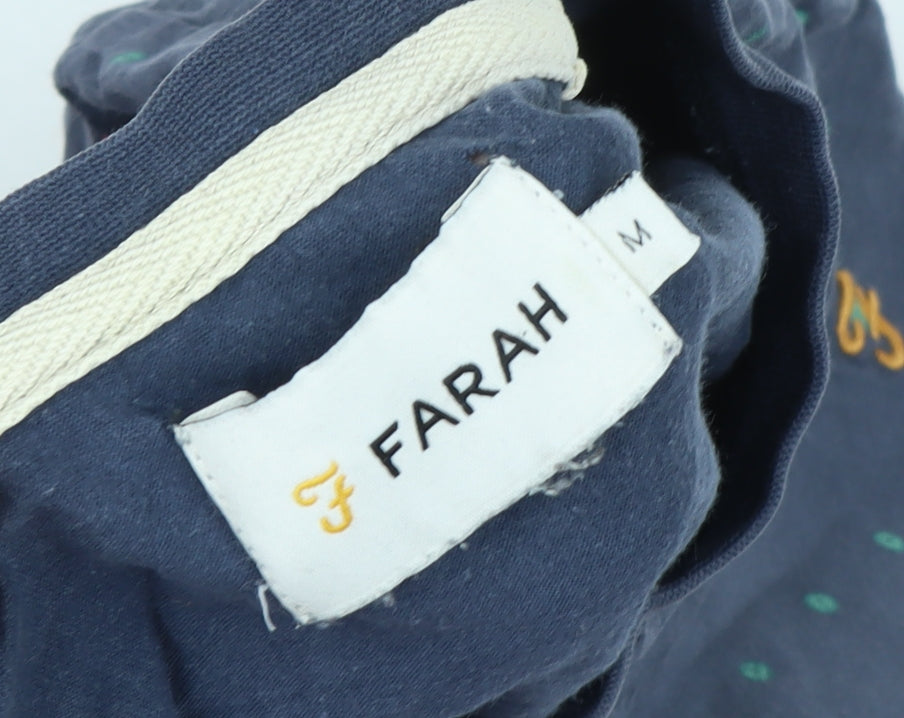 Mens UK Size M Farah Blue  T-Shirt
