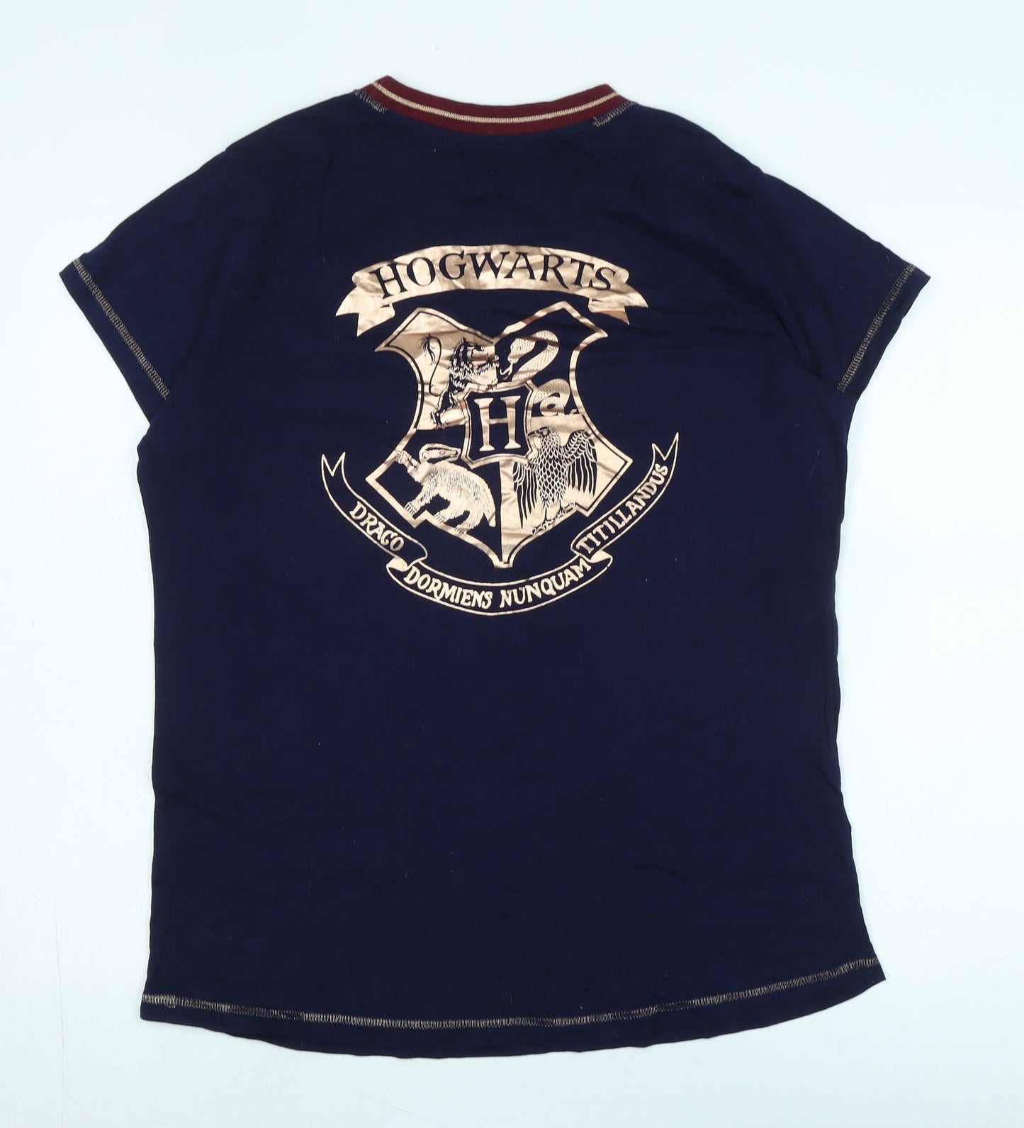 H. Potter Unisex Blue Jersey T-Shirt L Casual