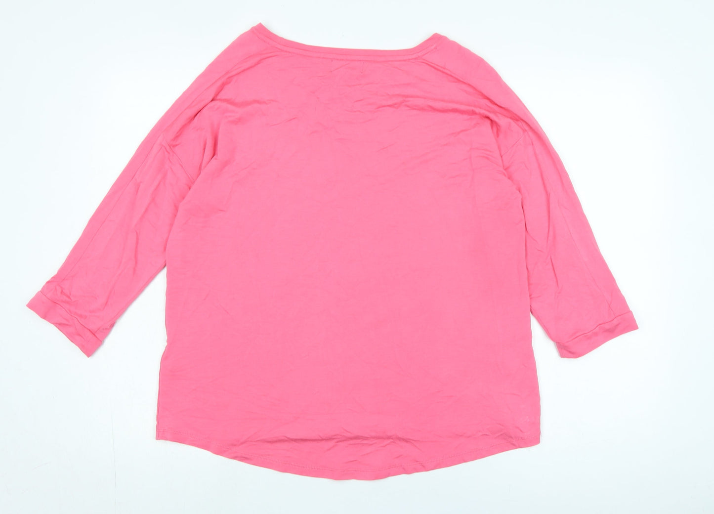 Womens UK Size 12 monari Pink Basic T-Shirt