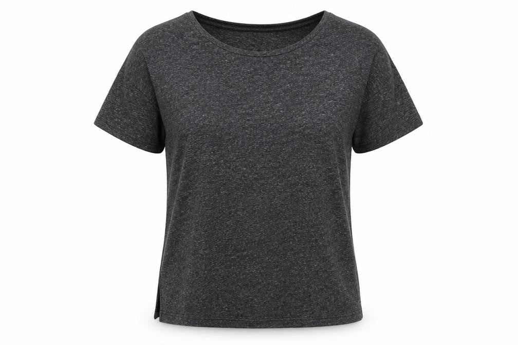 Womens UK Size S French Connection Grey Basic T-Shirt