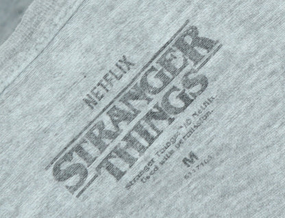 Stranger Things Hellfire Club Men's Grey T-Shirt