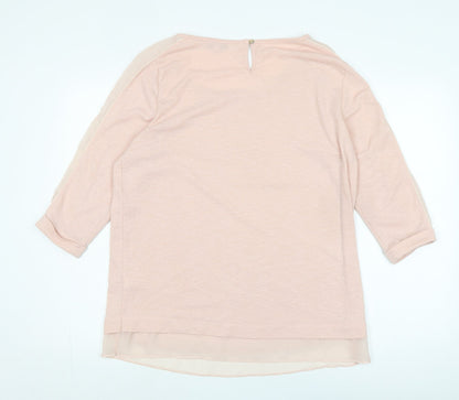 Womens UK Size 14 RJR John Rocha Pink Basic Blouse