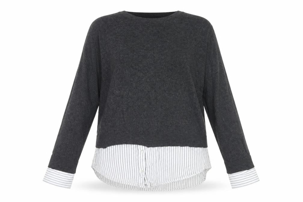 Womens UK Size M H&M Grey Pullover Jumper
