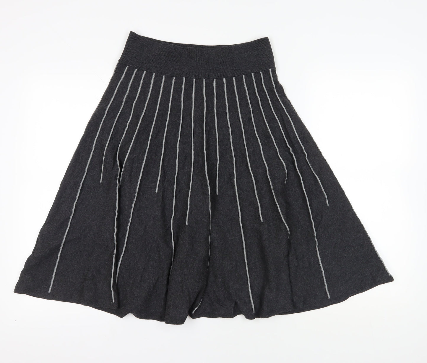 Phase Eight Women's Black Pleated Skirt Size 14