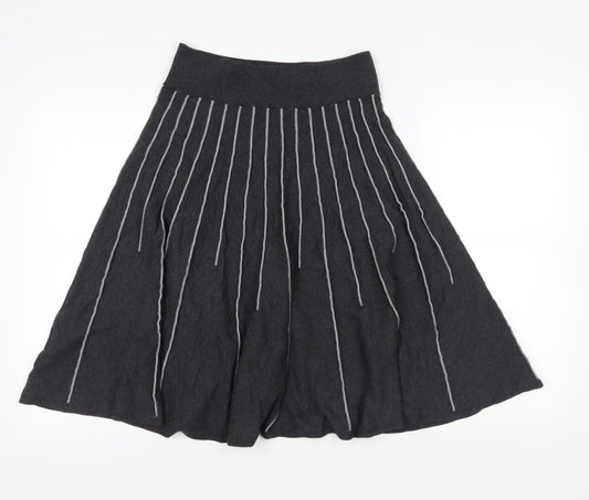 Phase Eight Women's Black Pleated Skirt Size 14