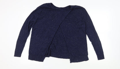 Womens UK Size M Maison de Nimes Blue Cardigan Jumper