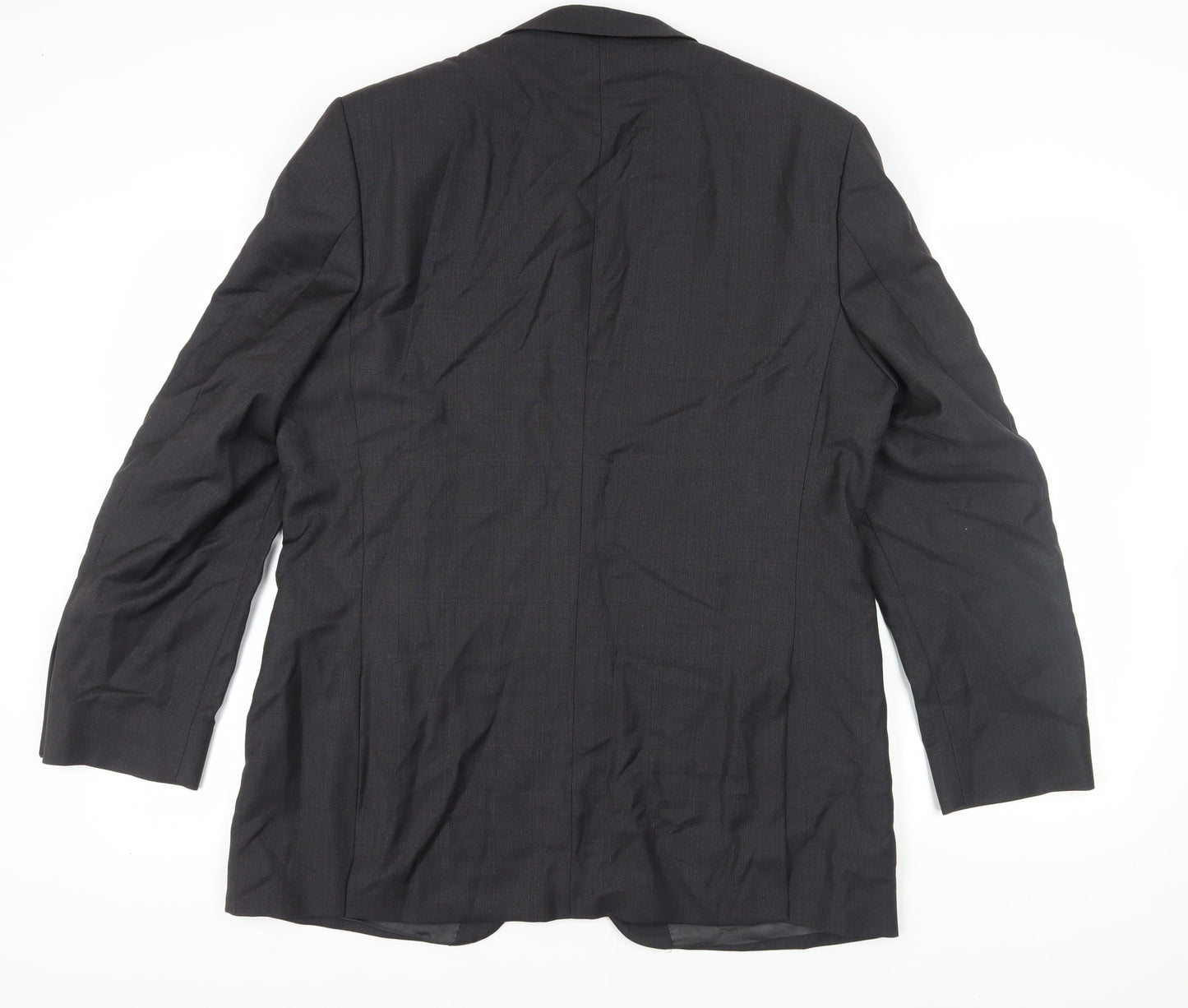 F.lli Cerruti Men's Black Wool Blazer 44 Long, Business