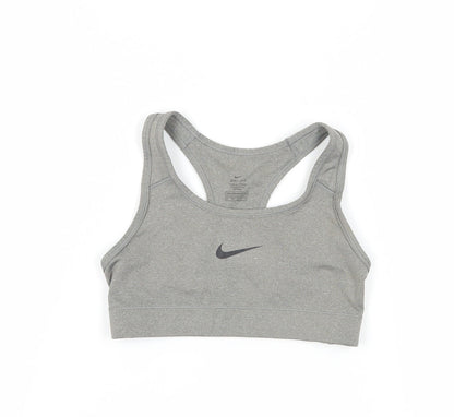 Nike Women's Grey XS Racerback Sports Tank