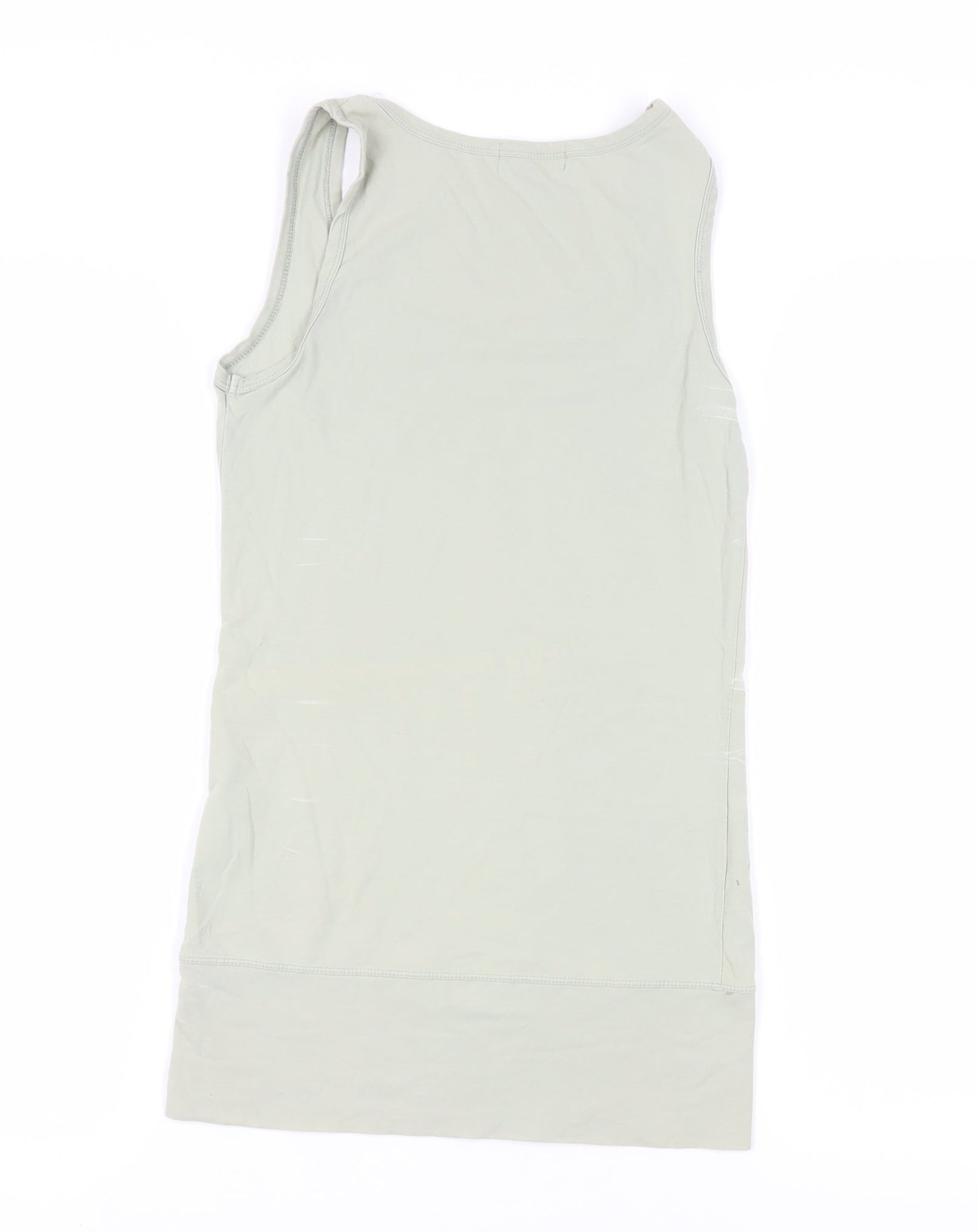 Womens UK Size S Bik Bok Beige Basic Tank