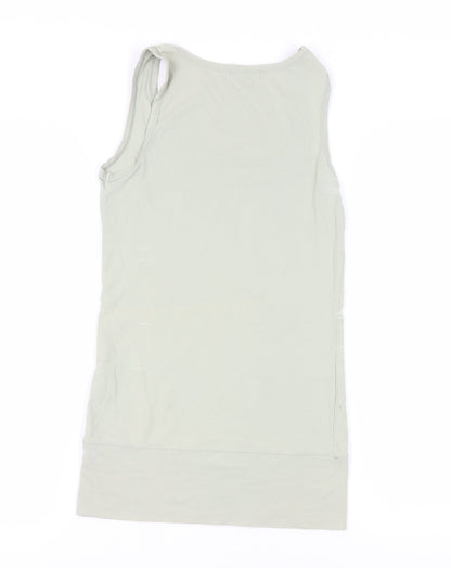 Womens UK Size S Bik Bok Beige Basic Tank