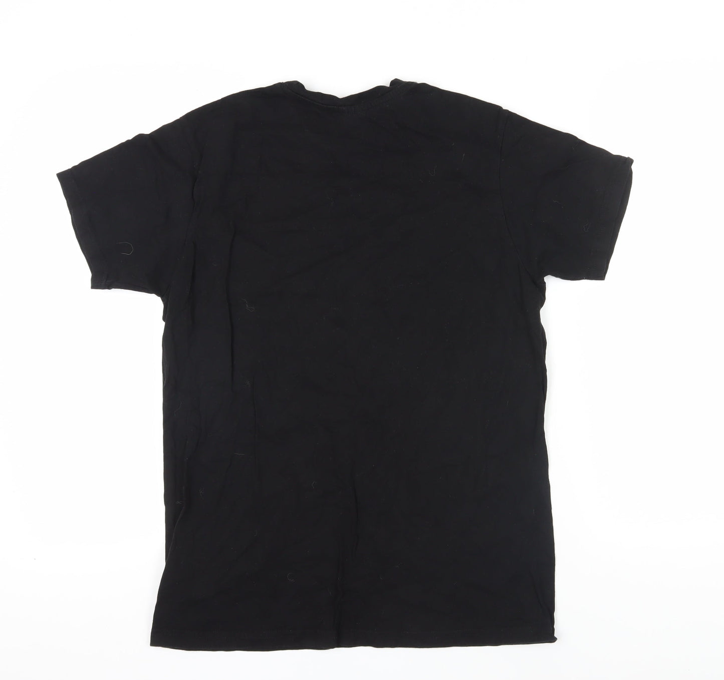 B&C Collection Men's Black Graphic T-Shirt M