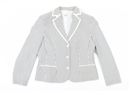 Womens UK Size 16 Gelco Regular Grey Blazer