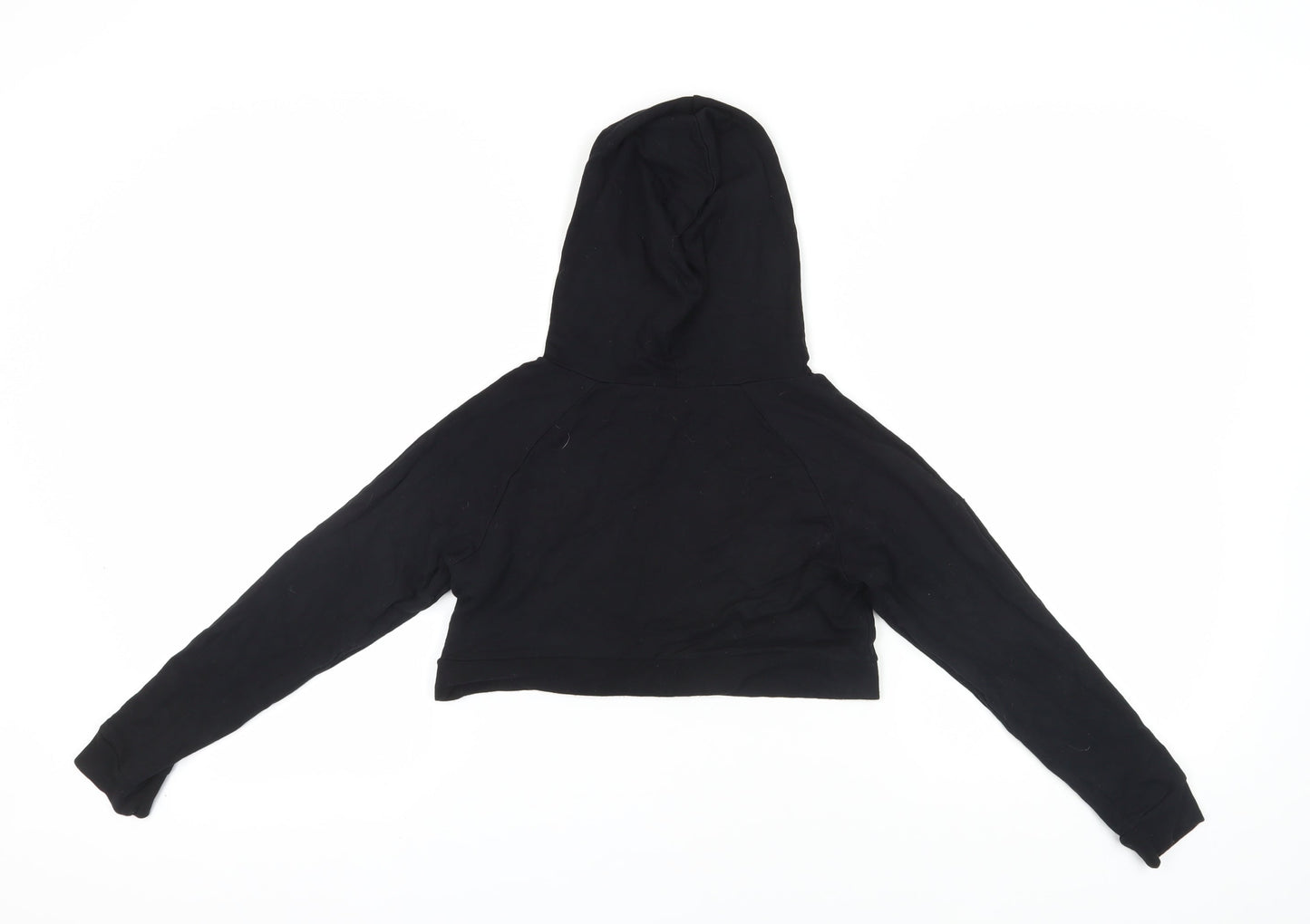 Pineapple Girls Black Pullover Hoodie 9-10 Years