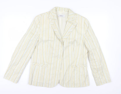 Womens UK Size 16 Gelco Regular Multicoloured Blazer