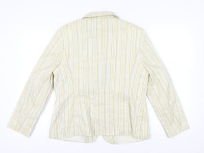 Womens UK Size 16 Gelco Regular Multicoloured Blazer