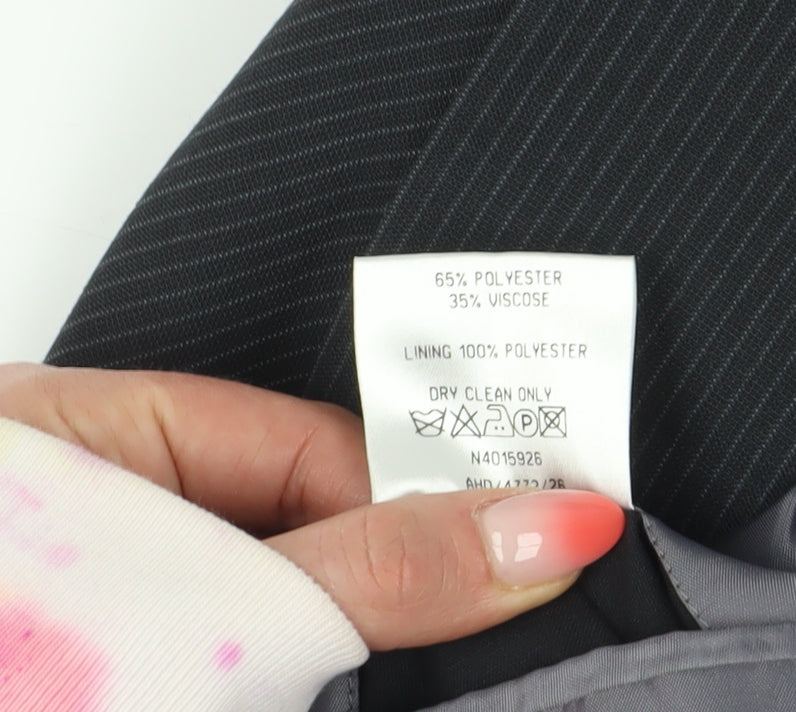 Mens UK Size 40 Genesis Regular Black Suit Jacket