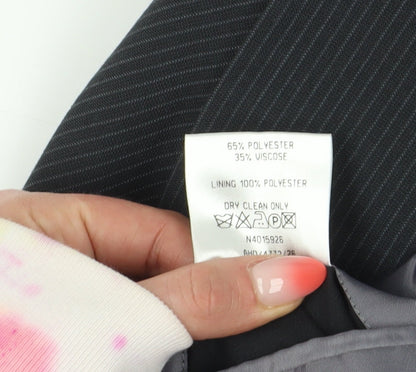 Mens UK Size 40 Genesis Regular Black Suit Jacket