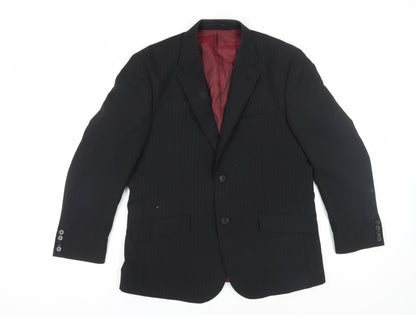 Mens UK Size 40 Skopes Regular Black Suit Jacket