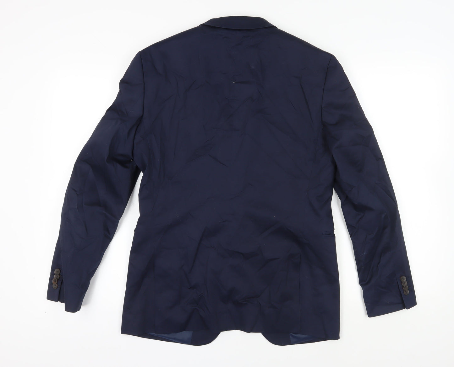 Esprit Unisex Blue Suit Jacket, Size 40 Regular Blazer