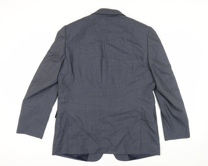 Mens UK Size 44 Jaeger Regular Grey Suit Jacket