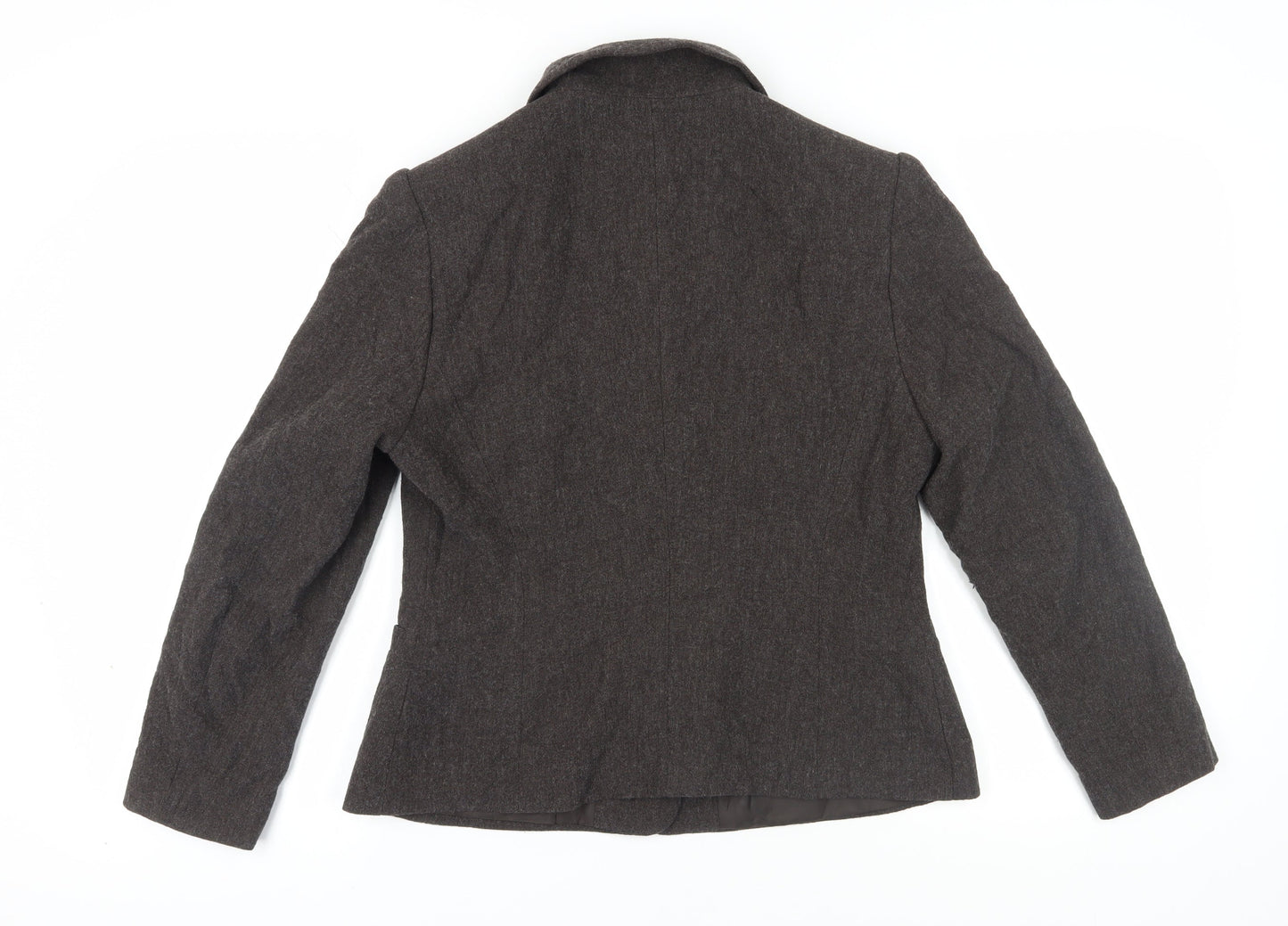 Steilmann Women's Brown Suit Jacket Size 16 Business Casual