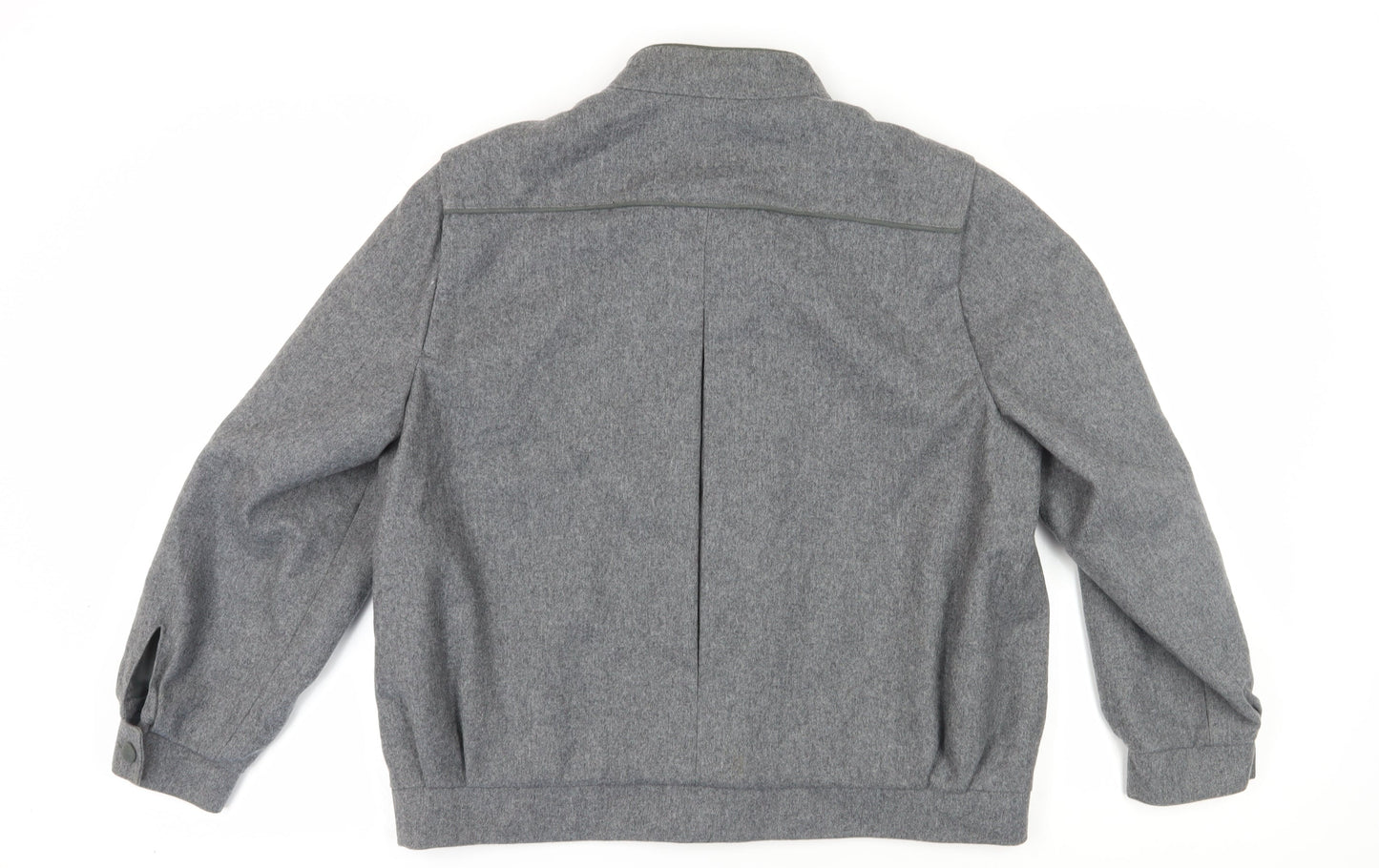 Nena Women's Grey Wool Blend Jacket Size 16