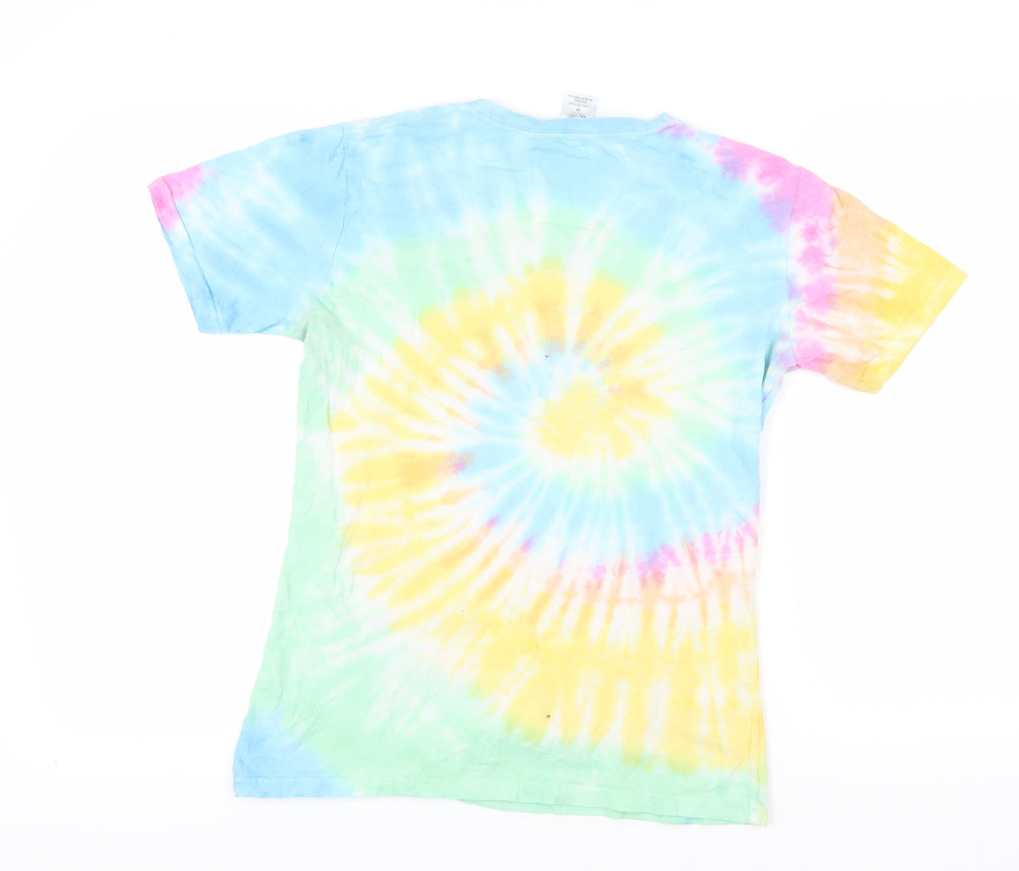 Ocean Beach Company Unisex Tie-Dye T-Shirt, M, V-Neck