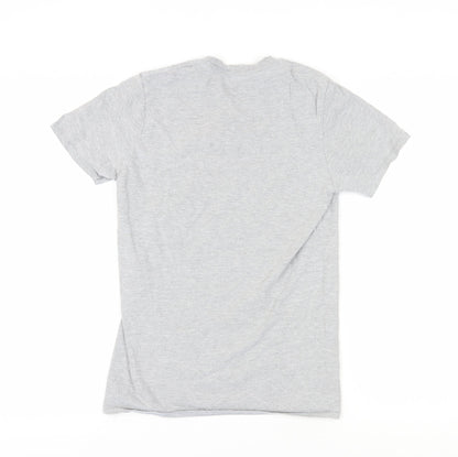 Unisex Adults UK Size S Disney Grey Basic T-Shirt
