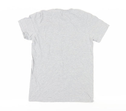 Disney Unisex Grey Mickey Mouse T-Shirt Size S
