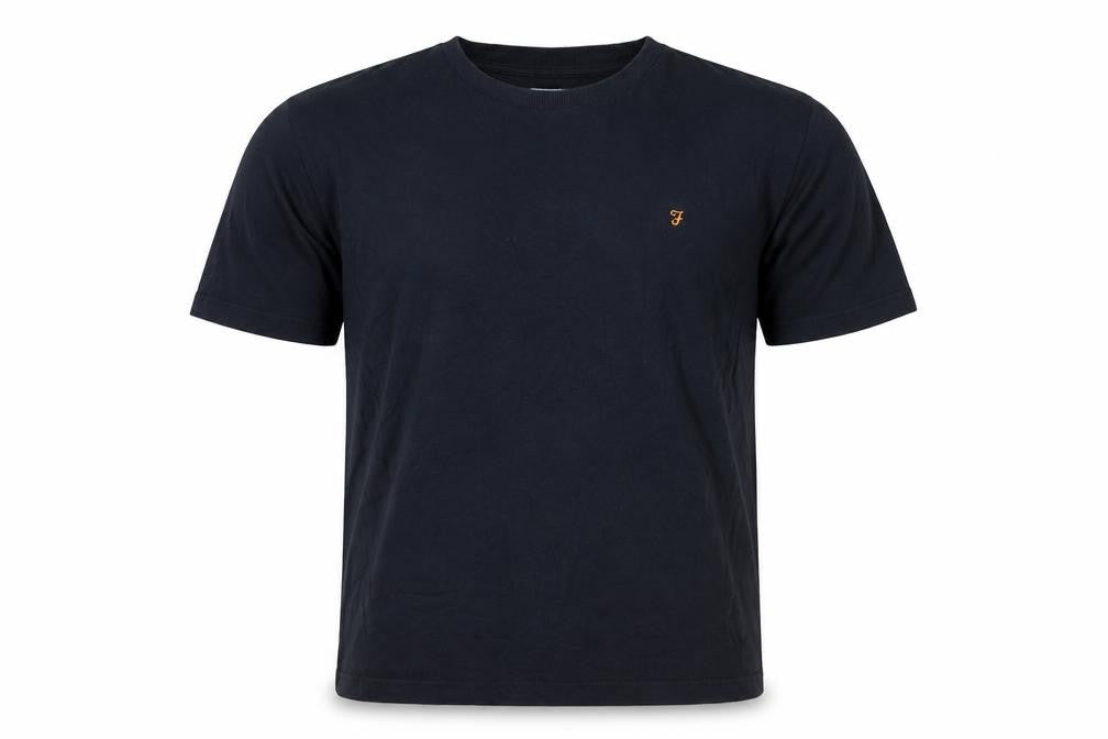 Mens UK Size L Farah Black  T-Shirt