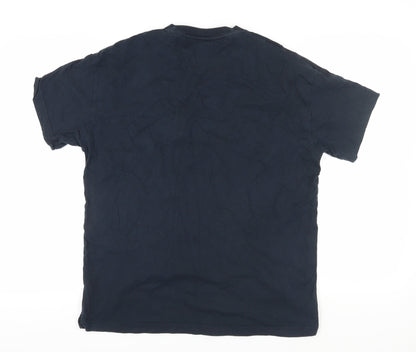 Mens UK Size L Farah Black  T-Shirt