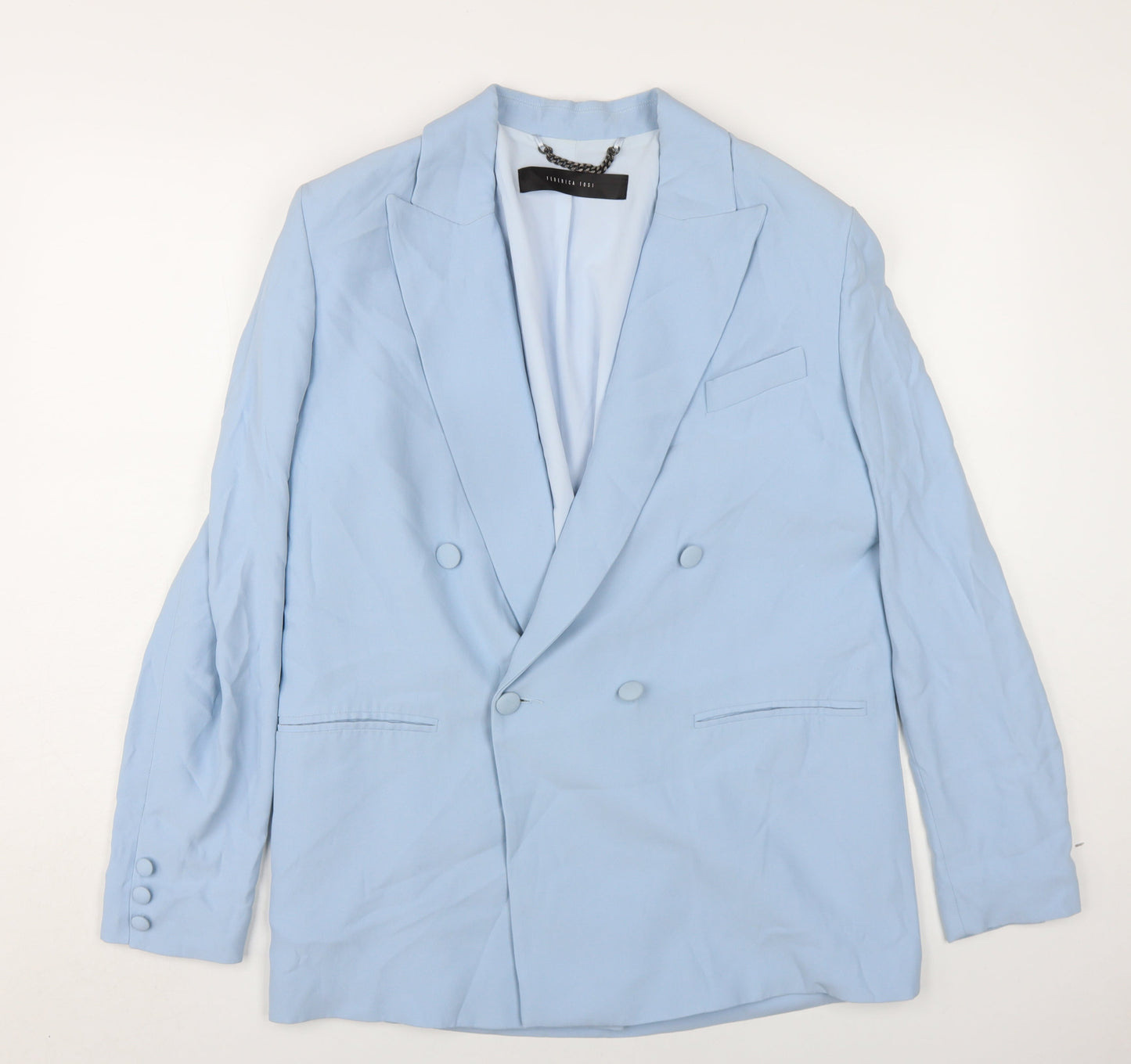 Federica Tosi Women's Blue Blazer Size 14