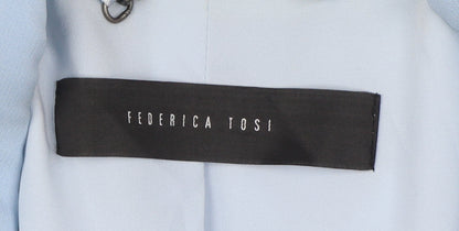Federica Tosi Women's Blue Blazer Size 14