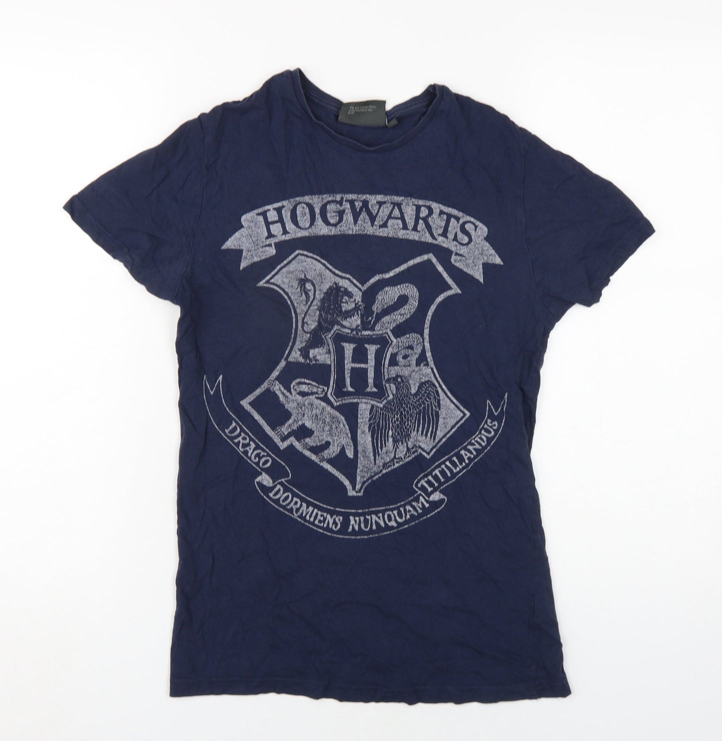 Mens UK Size XS Harry Potter Blue  T-Shirt