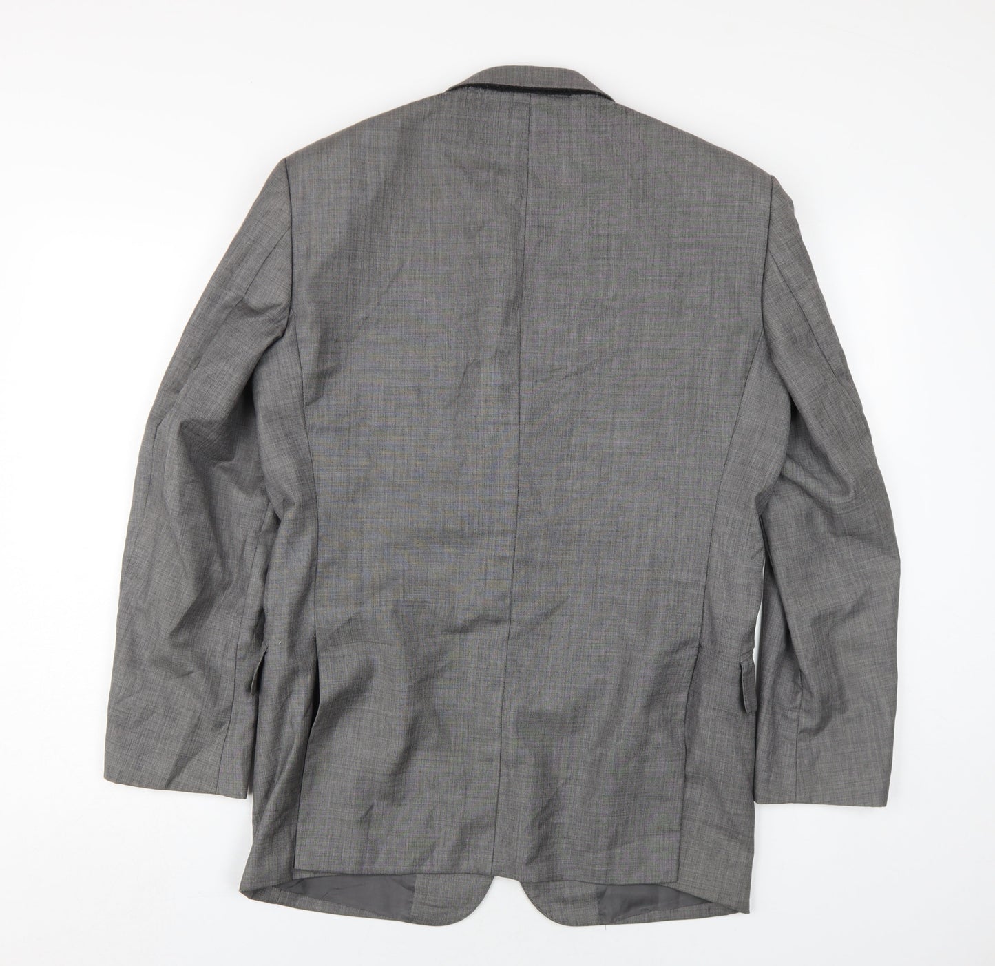 Mens UK Size 38 T.M.Lewin Regular Grey Suit Jacket