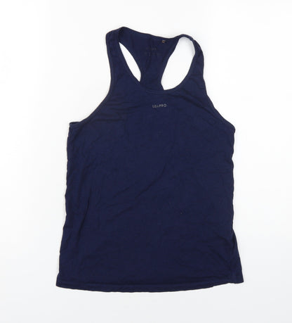 USA Pro Women's Blue Racerback Tank Top Size 8