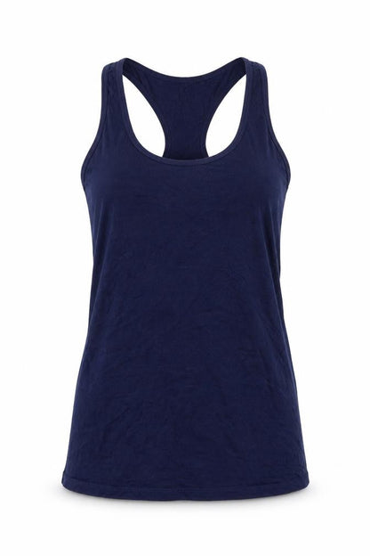 Womens UK Size 8 USA Pro Blue Gym & Training Tank