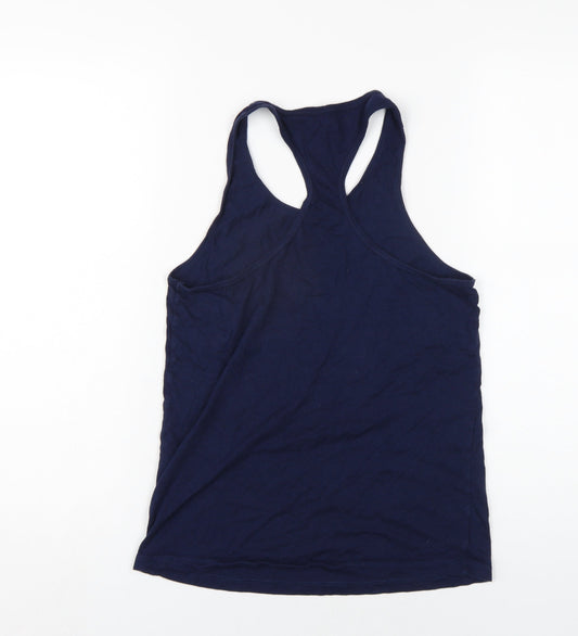 USA Pro Women's Blue Racerback Tank Top Size 8