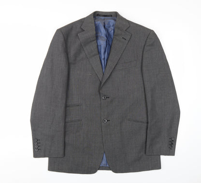 Mens UK Size 38 Marks and Spencer Regular Grey Suit Jacket