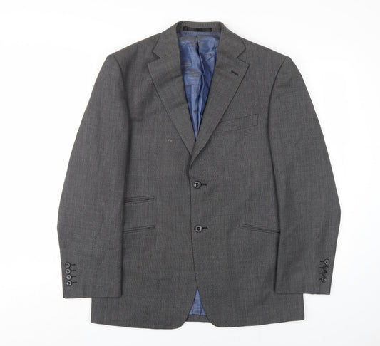 Mens UK Size 38 Marks and Spencer Regular Grey Suit Jacket